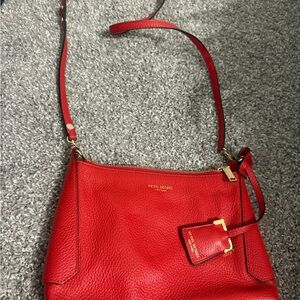Henri Bendel Vibrant Red Crossbody Bag